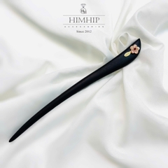 [Thiết Kế] Trâm Cài Tóc HimHip Hoa Mai Đơn Thanh Lịch 18cm Kèm Hộp Phụ Kiện Áo Dài
