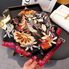 Khăn Lụa Thời Trang HimHip 70x70cm Khăn Quàng Quà Tặng Khăn - 303
