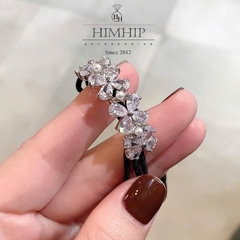 Dây Buộc Tóc HimHip Chùm Hoa Phale Nhỏ Lấp Lánh