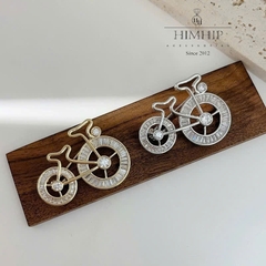 Trâm, Ghim Cài Áo HimHip HKCC Xe Đạp Nhỏ Cổ Điển 3.7x2.7cm