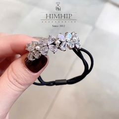 Dây Buộc Tóc HimHip Chùm Hoa Phale Nhỏ Lấp Lánh