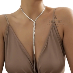 Vòng Cổ HimHip TiTan Xích Lúa Mì 3ly Thanh Lịch