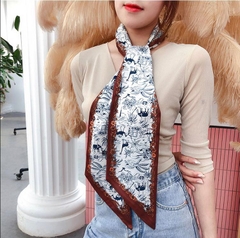 Khăn Tuban Lụa HimHip Nhiều Size Khăn Quàng Quà Tặng Khăn