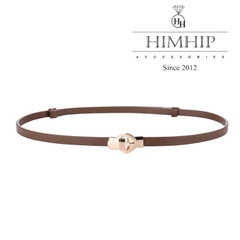 Dây Lưng HimHip Da Gắn Khóa Móc Thanh Lịch 1x93cm