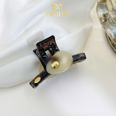 Kẹp Càng Cua HimHip Composite Gắn Charm Hạt Đậu 10 Răng 5.8x3.75cm