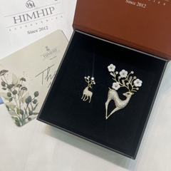 Set Quà Noel HimHip Cài Áo Kèm Túi Hộp Thiệp - 473