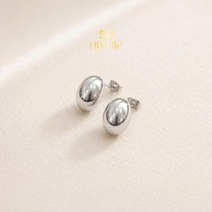 Khuyên Tai Nụ HimHip TiTan Hạt Đậu Nhỏ 1.25x1cm