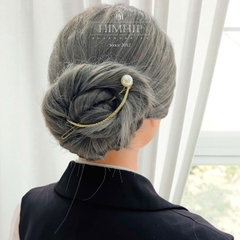 Kẹp Bán Nguyệt HimHip Trơn Mix Trai Sang Trọng 4x9.5cm