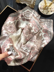 Khăn Lụa Cao Cấp HimHip 65x65cm Khăn Quàng Quà Tặng Khăn - 32