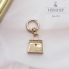 Cài Khăn Ống HimHip Size Nhỏ Hình Túi Xách Sang Trọng 1.7x4cm