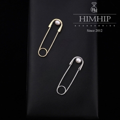 Trâm, Ghim Cài Kim Băng HimHip Kiểu Dáng Cổ Điển HKCC Mix Trai 1x4.5cm