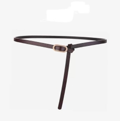 Dây Lưng HimHip Da Thật Mặt Oval Thanh Lịch 1x111cm