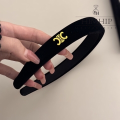 Bờm HimHip Phối Vải Nhung Mix Mặt 2 C Sang Trọng 3.2cm