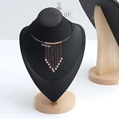 Kiềng Cổ HimHip Rèm Ngọc Châu Sa Quý Phái 15cm Phụ Kiện Áo Dài