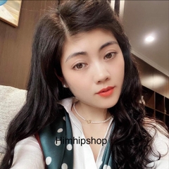 [Thiết Kế] Vòng Cổ HimHip Tinh Thể Ngọc Trai Dáng Ngắn Trẻ Trung 34+5cm