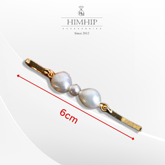 Kẹp Mái HimHip HKCC Phối Trai Dị 0,6~0,8cm Sang Trọng 6x0.2cm
