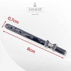 Kẹp Mỏ Vịt HimHip Composite Đính Nơ Nhỏ Thanh Lịch 8x0.7cm