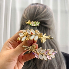Kẹp Bấm HimHip HKCC Lá Nguyệt Quế Thanh Lịch 2x7cm