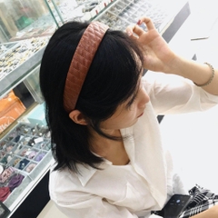 Bờm HimHip Vải Da Cá Tính 3cm