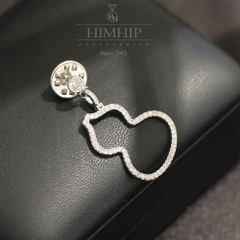 Pin Cài Áo HimHip HKCC Bình Hồ Lô Phale Lấp Lánh 4*2.2cm