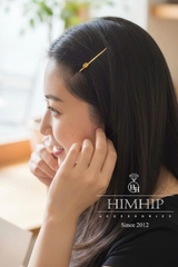 Kẹp Mái HimHip HKCC Dáng Mảnh Đính Hạt Cổ Điển 5.5cm