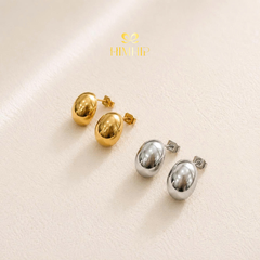 Khuyên Tai Nụ HimHip TiTan Hạt Đậu Nhỏ 1.25x1cm