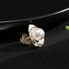 Pin Cài Áo HimHip Hoa Hồng Nhụy Trai Sang Trọng HKCC Đính Phale 2*2cm