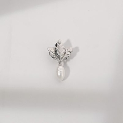 Pin Cài Áo HimHip Củ Cải Trắng Đáng Yêu HKCC Mix Trai 2*4cm