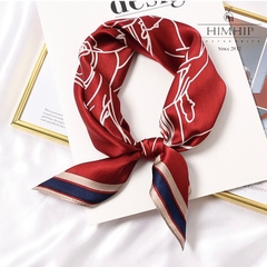 Khăn Lụa Cao Cấp HimHip 53x53cm Khăn Quàng Quà Tặng Khăn - 37