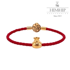 Lắc Tay Túi Thần Tài May Mắn 17cm