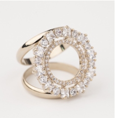 Set quà tặng khăn lụa vuông khổ 70 kèm cài khăn (không kèm cài áo) - 120