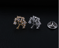 Pin Cài Áo HimHip Cây Nhỏ Đáng Yêu HKCC Đính Phale 1.5cm