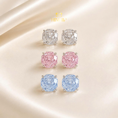 Khuyên Tai Nụ HimHip HKCC Rose Cut 0.8cm