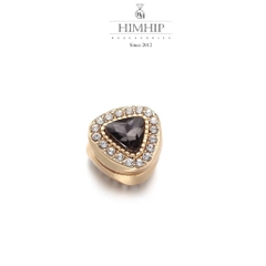 Pin Cài Tự Hít HimHip Đá Nhiều Màu Sang Trọng HKCC Đính Phale 1.5cm