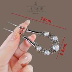 Trâm Cài Tóc HimHip HKCC Ngũ Phúc Châu Tài 12x3.8cm Kèm Hộp Phụ Kiện Áo Dài