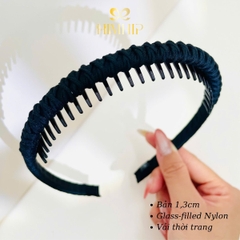 Bờm Tóc Tag HimHip Composite Xoắn Vải Thanh Lịch 1.3cm