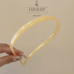 Bờm Tóc HimHip Composite Họa Tiết Loang Màu Sang Trọng 1cm