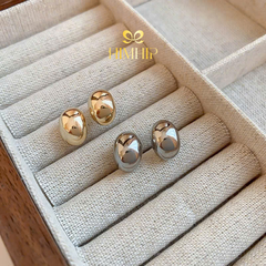 Khuyên Tai Nụ HimHip TiTan Hạt Đậu Nhỏ 1.25x1cm