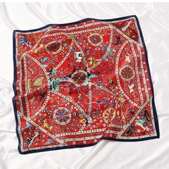 Khăn Lụa Cao Cấp HimHip 65x65cm Khăn Quàng Quà Tặng Khăn