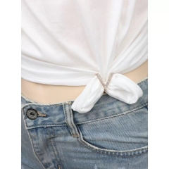 Cài Khăn 3 Chấu HimHip Size To Chữ V Thanh Lịch HKCC Đính Phale 2.5cm