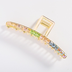 Kẹp Càng Cua Phối Màu Đính Đá Sang Trọng 5*11cm