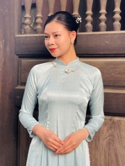 Kiềng Cổ HimHip Trai Dị Ngọc Mai Kết Tầm Xuân 15cm Phụ Kiện Áo Dài