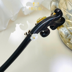 Trâm Cài Tóc HimHip Bạch Mai Đề Vân 18x2.5cm Kèm Hộp Phụ Kiện Áo Dài