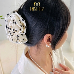 [Noel] Khuyên Tai Nụ HimHip Hạt Tròn To Nhỏ 2 Kiểu Sang Trọng HKCC Mix Hạt Giả Trai 1.6x0.8cm