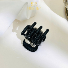 Kẹp Càng Cua HimHip Composite Hạt Đá Tam Giác Gắn Tròn Phale 3.x4cm