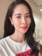 Khuyên Tai Nụ HimHip 2 Nụ Trai Sang Trọng HKCC Đính Phale, Ngọc Trai 8-14ly