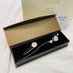 Set Quà 8/3 HimHip Trâm Cài Tóc & Cài Kim Băng Kèm Túi Hộp Thiệp - 27