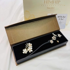 Set Quà 8/3 HimHip Trâm Cài Tóc & Cài Áo Kèm Túi Hộp Thiệp - 39