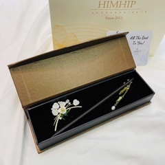 Set Quà 8/3 HimHip Trâm Cài Tóc & Cài Áo Kèm Túi Hộp Thiệp - 46