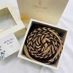 Set Quà HimHip Khăn Viscose  90x90cm Kèm Túi Hộp Thiệp - 1031